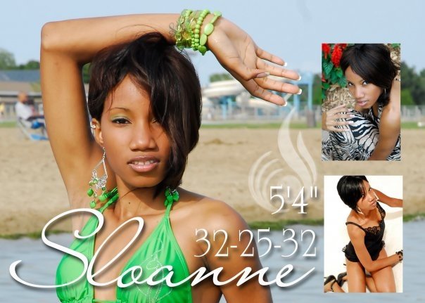 Model Sloanne Carmel Mixon